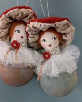 Πλεξιγκλάς μπάλα “Κορίτσι με μανιτάρι”