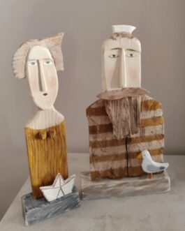 Ξύλινες φιγούρες “Οι ταξιδιώτες”